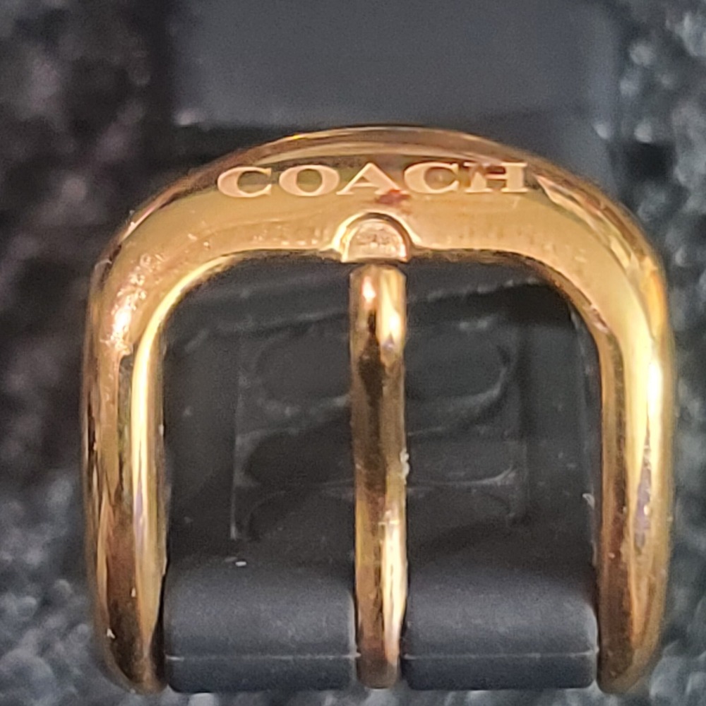 Coach Maddy Women's Watch W6044 Rose‎ Gold Box & Manual New Battery - Picture 6 of 13